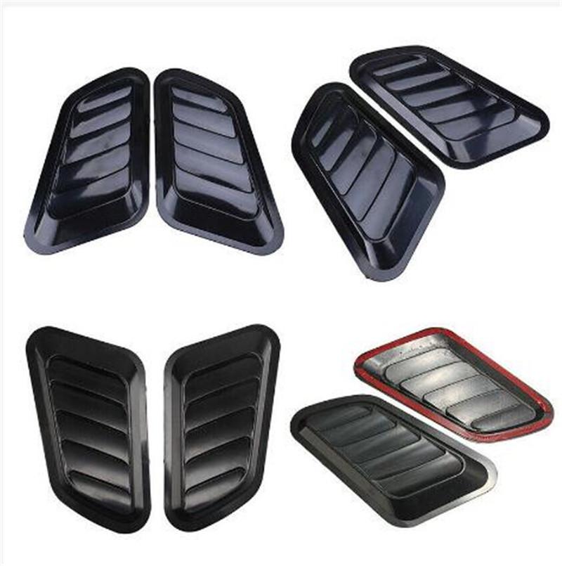 Декоративный воздухозаборник из углеродного волокна для капота автомобиля Piano Black gray GearUp AutoMoto