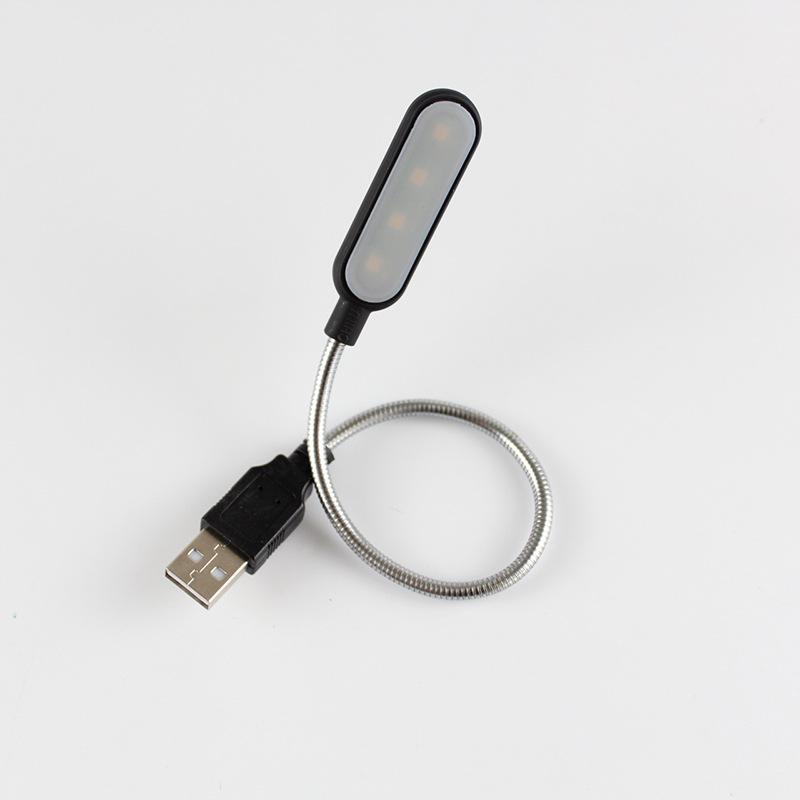 Мини 4 светодиодных лампы для чтения, портативная USB ночник для чтения, белый/теплый цвет, настольная лампа для ноутбука, портативного компьютера, портативного компьютера White Light gray Phone Case CSWO02
