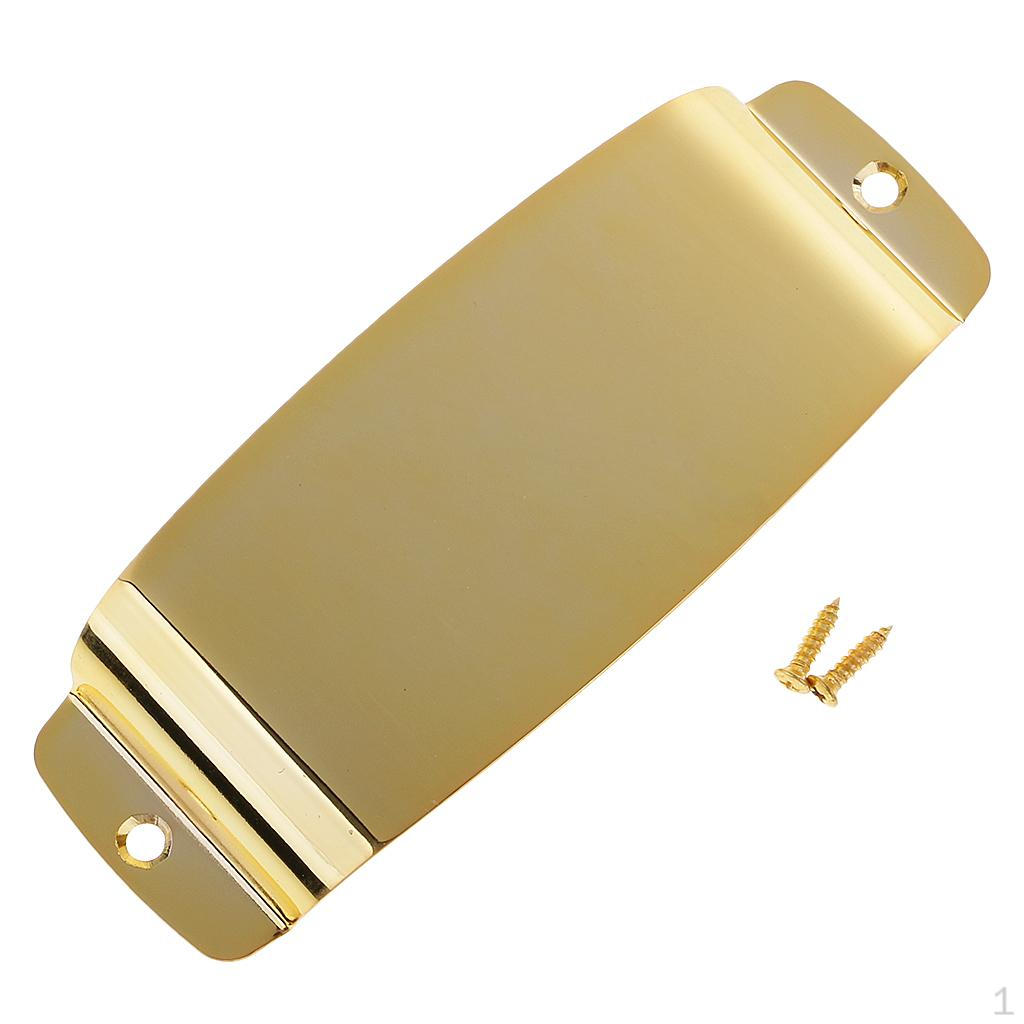 Guitar Spare Part - Pickup Cover With Screws Steel 13x5x2cm золотой Fairy Angel