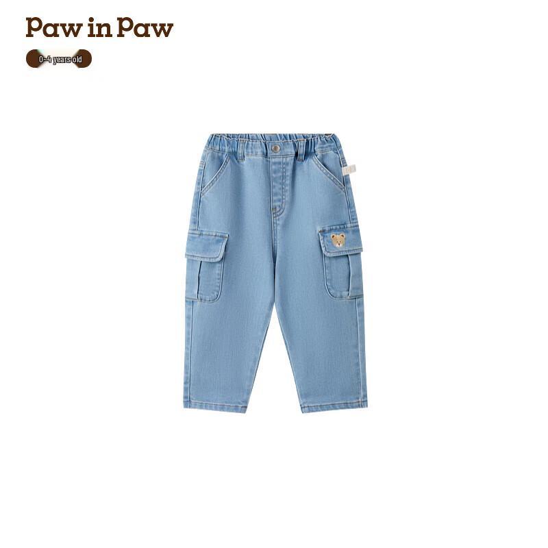 PawinPaw Мультяшный Медведь Мальчик Повседневные Джинсы 90 gray JDST online