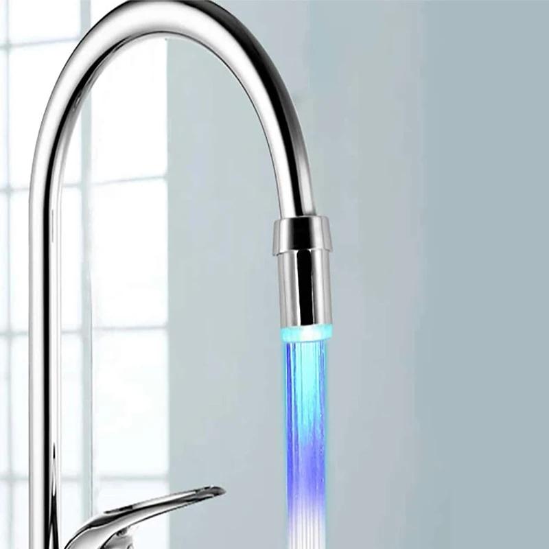 НОВЫЙ светодиодный ночник RGB кран креативная водяная лампа душевые лампы романтический 7-цветный для купания бытовой ванная комната декоративные светильники white Phone Case CSWO02