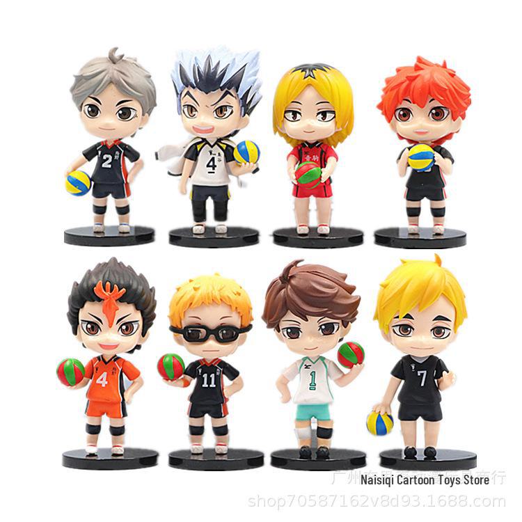 8Q Volleyball Boy Handmade Кукла Гасяпон с игрушечной машиной Chuan Tetsu Claw Guangdong black Serene Greens