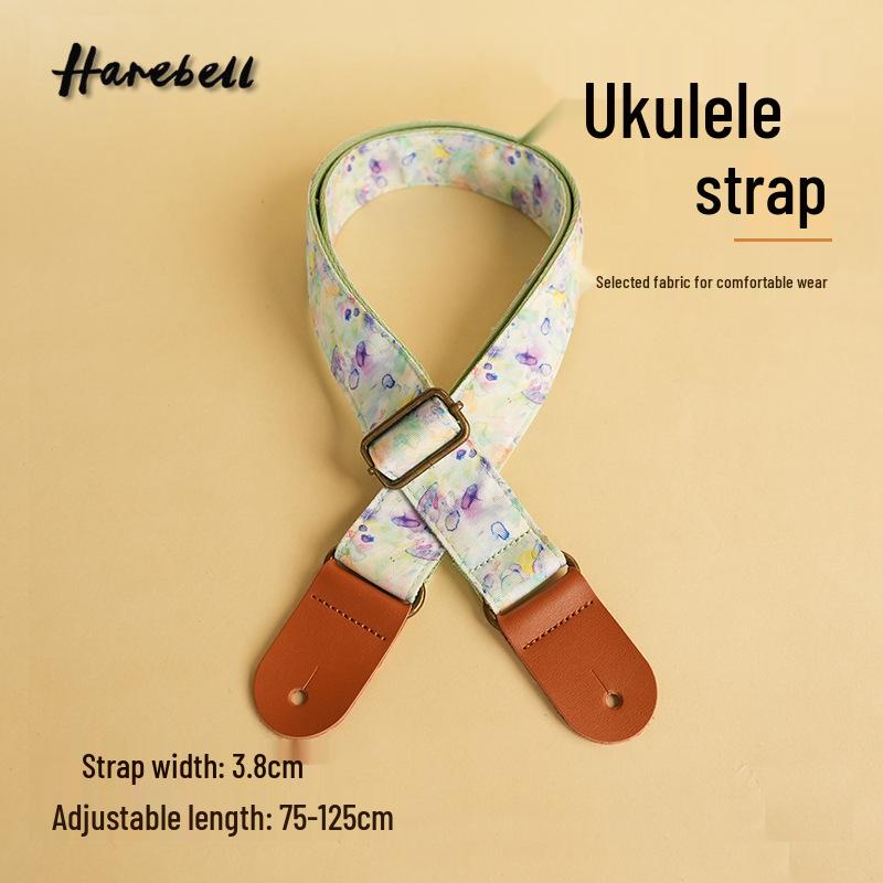 Ретро-стиль Темный Фиолетовый Тень Искусственная Кожа Гитарный Ремень Guitar/Ukulele beige Take One