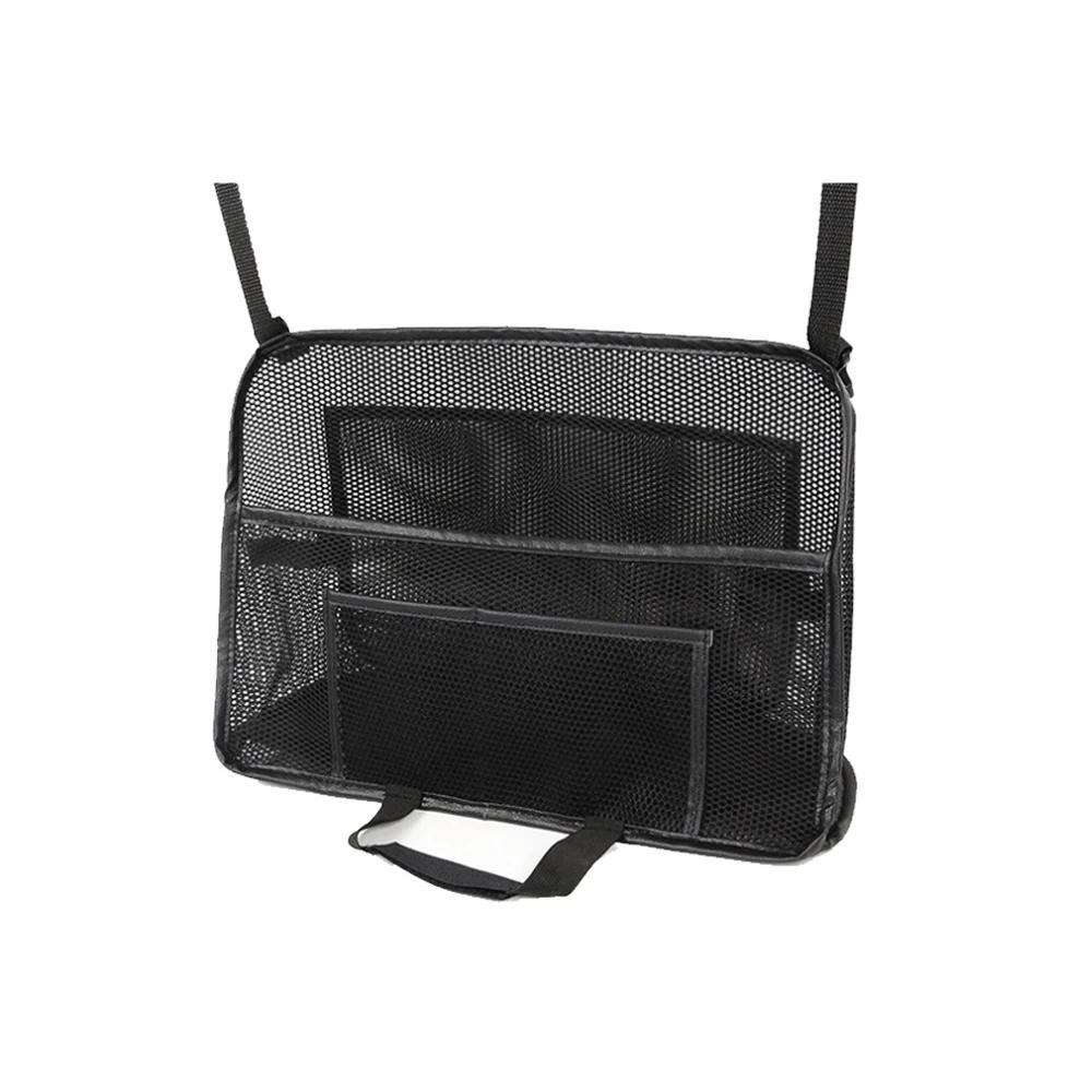 1pc Universal Car Seat Back Net Hanging Bag Car Storage Organizer Bag Car Large Capacity Organizer Bag Auto Interior Accessories чёрный dfs utf