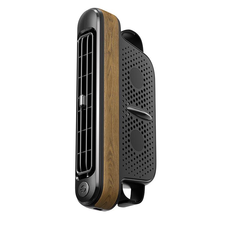 Turbo Power Car Seat Fan with USB, Large Wind for Backrest Comfort 175*75*34mm black ToolCraft