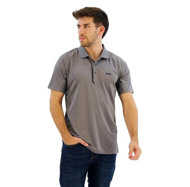 BOSS Paddytech 10262069 поло с короткими рукавами EU XL gray