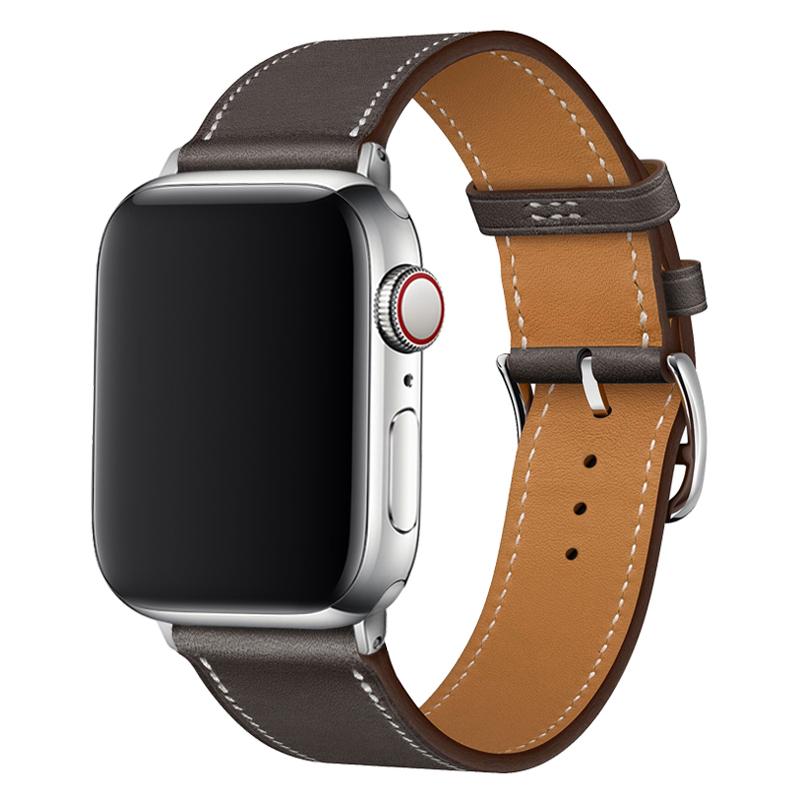 Ремешок для часов Кожаный ремешок для Apple watch band 44 мм 49 мм 45 мм 41 мм 38 мм 42 мм 40 мм деловой кожаный браслет iWatch series Ultra 8 7 6 se 5 3 38mm 40mm 41mm black Sweetown
