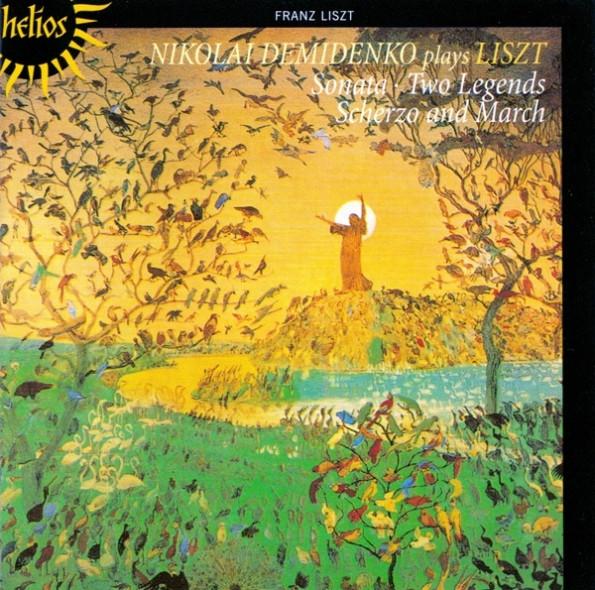 CD FRANZ LISZT; NIKOLAI DEMIDENKO - Piano Sonata / Legends / Scherzo /  CDH55184 Helios UK Classical Used yellow RecordCityJP