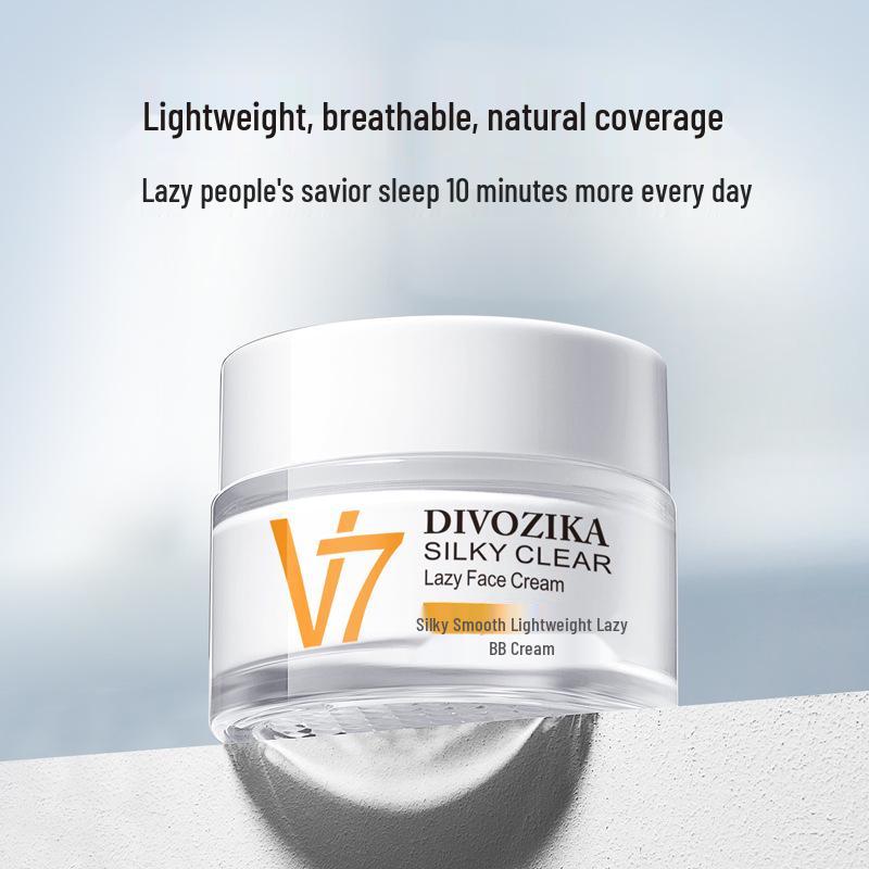 Увлажняющий крем для лица Sweetie V7 Tone-Up - Питательный уход за кожей, ленивый крем, косметика для ухода за лицом white GlowEssence