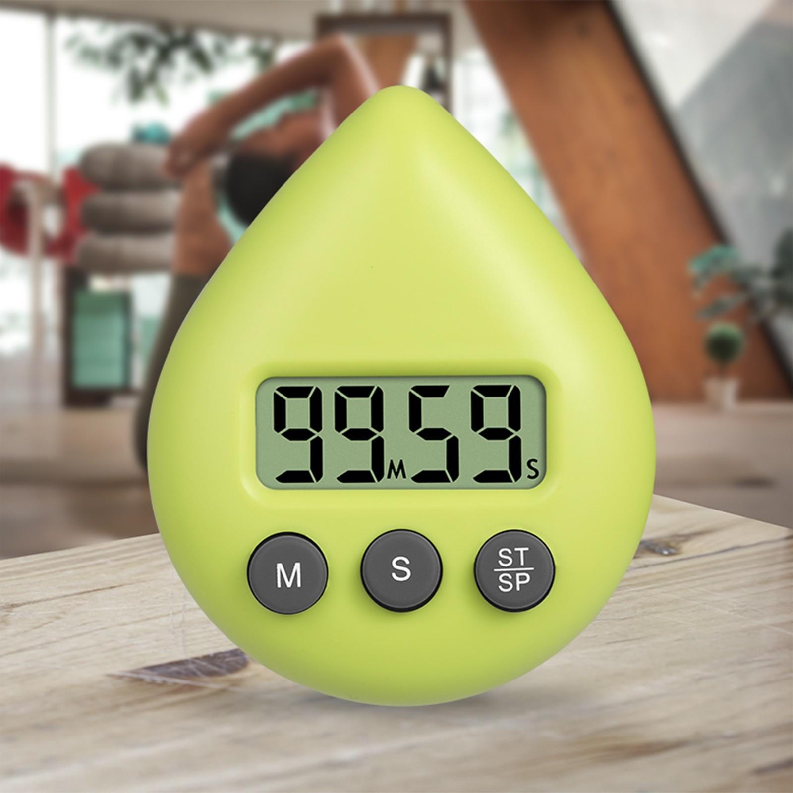 Электронный таймер Water Drop Таймер-напоминание Студент Обучение Мультфильм Творческий таймер One Size beige Winnerer Glow