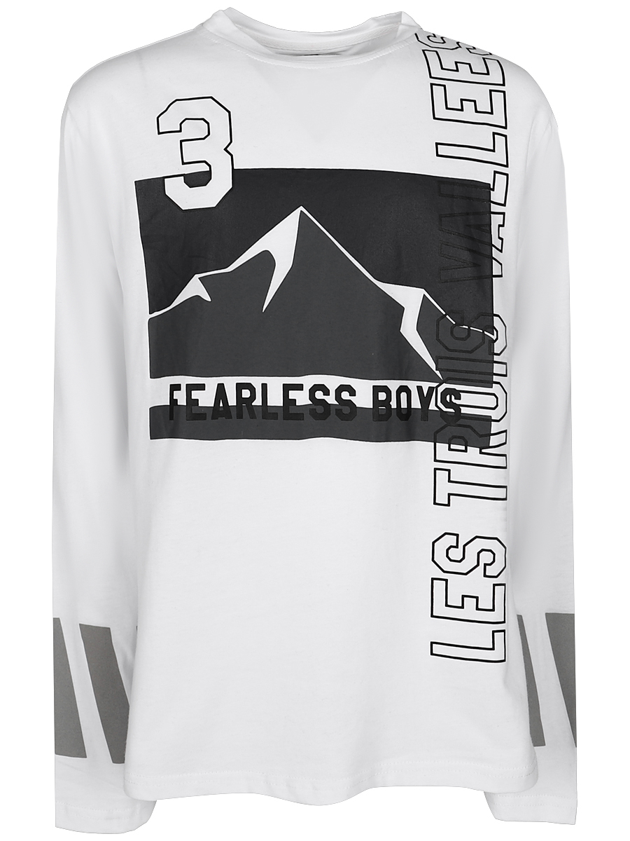 Лонгслив Les Trois Vallees 2242white