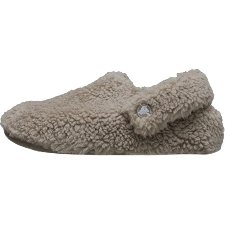 Детские тапочки Crocs Cozzzy, противоскользящие, износостойкие, низкие, серые 32-33 серый