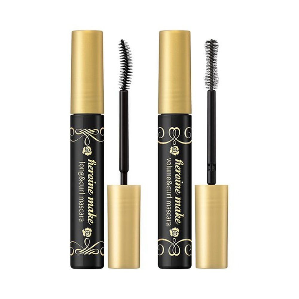 Kiss Me [1+1] Heroine Make Mascara P 01 Long & Curl/02 Volume & Curl beige