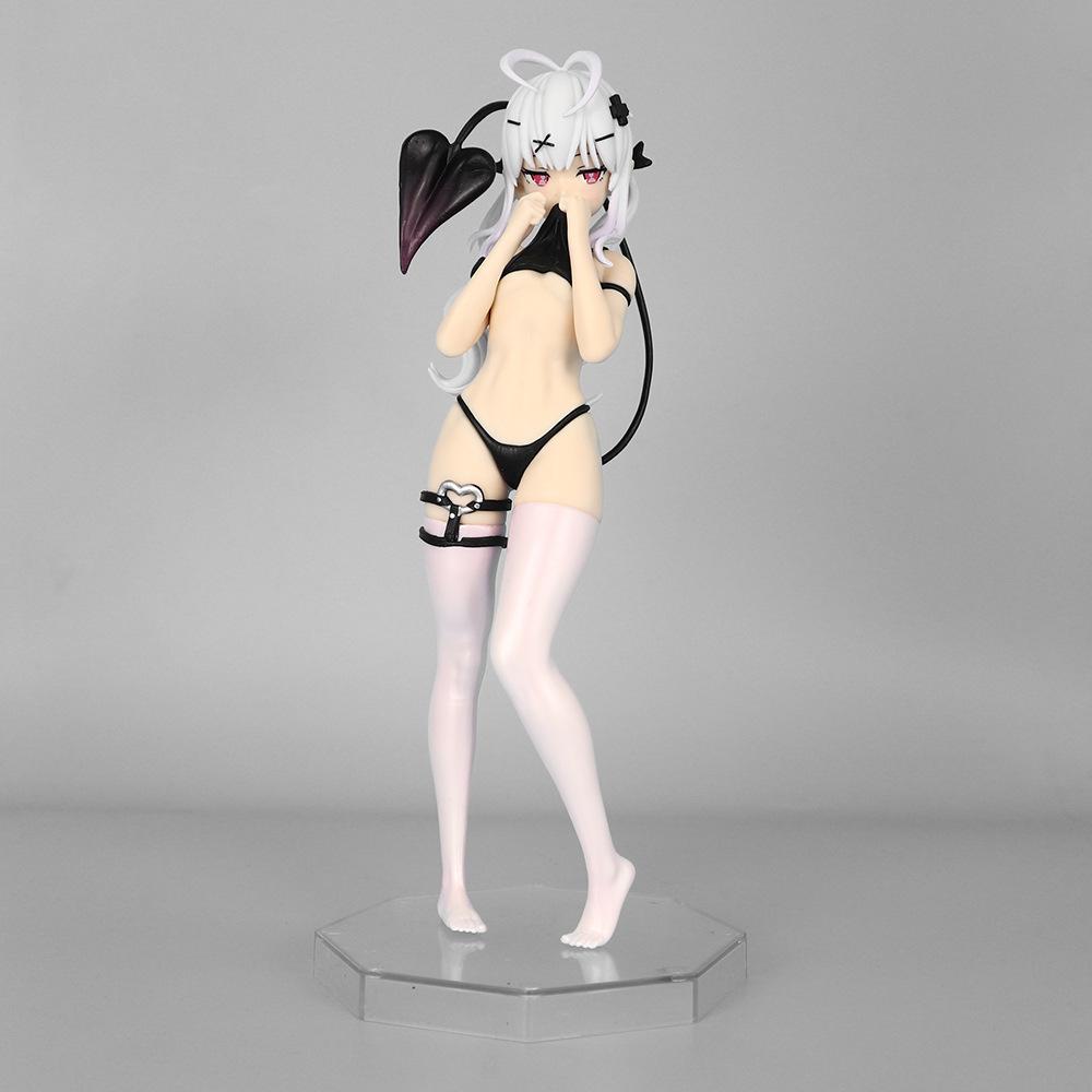 Death Palace Ringo Nana Little Demon OMAHA Игрушка для девочек Аниме ПВХ Фигурка Игрушка Игровая модель Кукла white Oran Sky