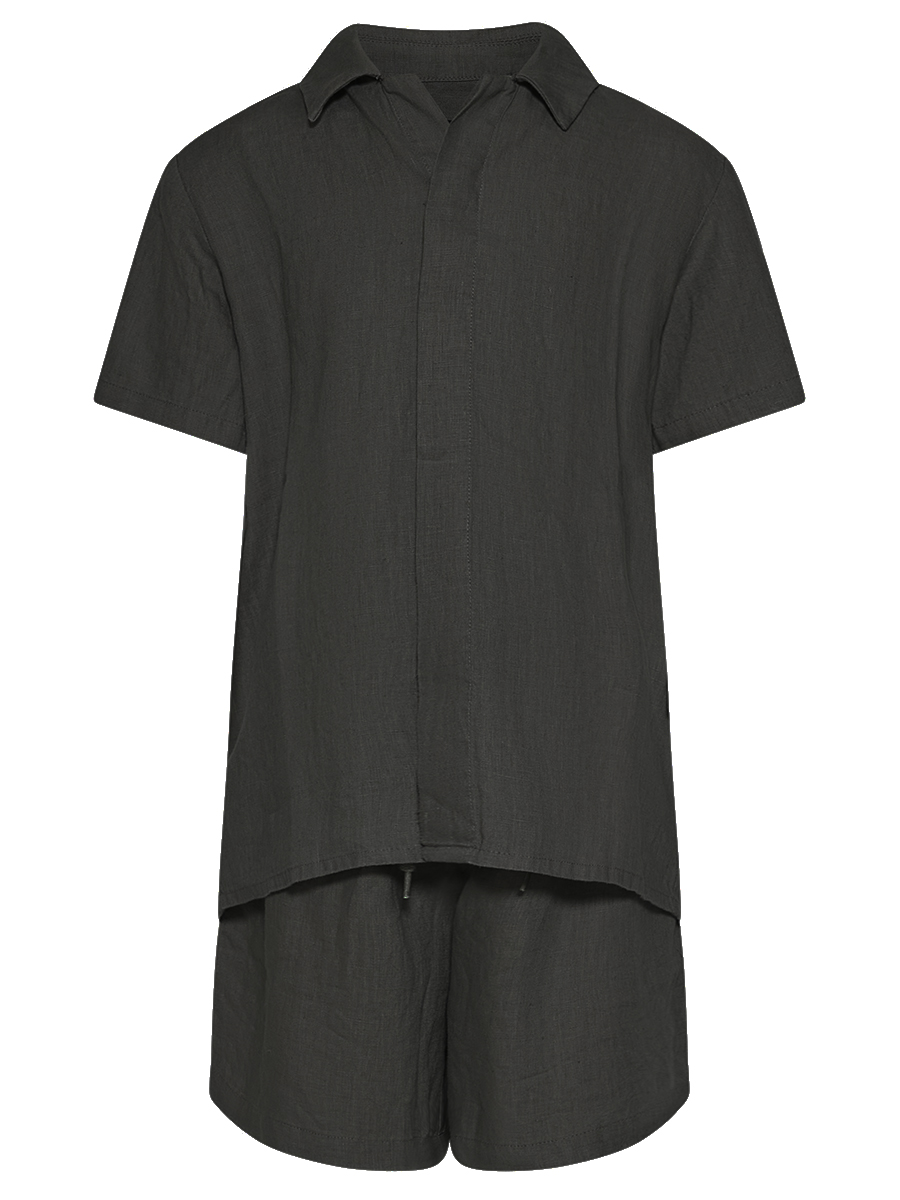 Рубашка+шорты JOHN RICHMOND RBP26213CL/BLACK/BLK