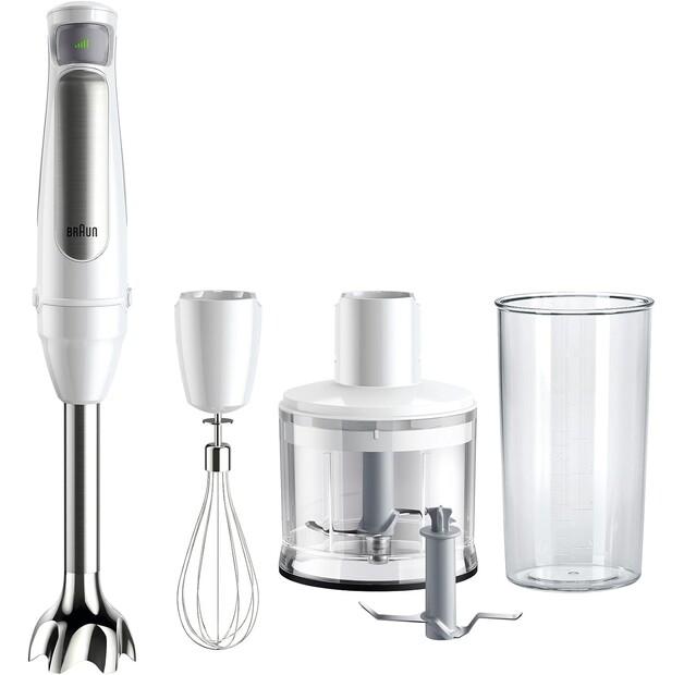 Погружной блендер Braun MQ 7035IWH MultiQuick 7 с насадками white