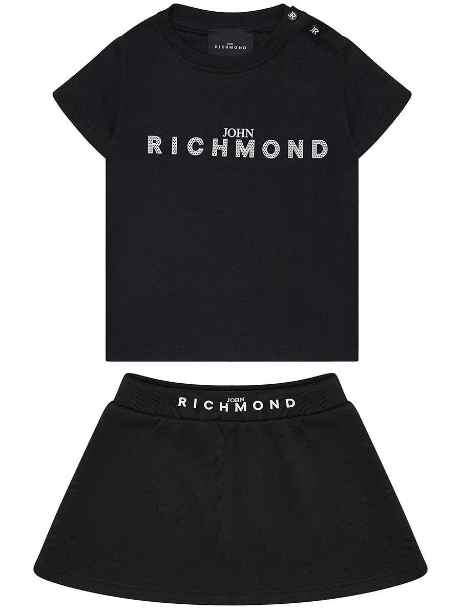Футболка+юбка JOHN RICHMOND RIP26043CJ/BLACK/BLK