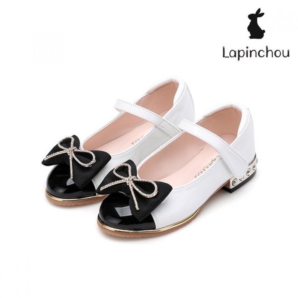 Lapinchou Mary Jane Kids Shoes White Patent Bijou Capto white patent/190 white Tradhus