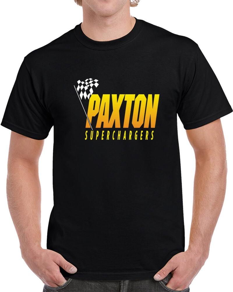 Футболка с логотипом Paxton Superchargers Racing Power Turbo XL white TrendyShirt