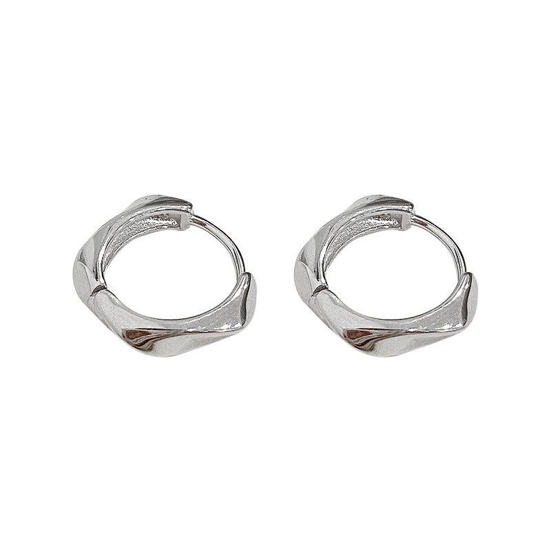 Mobius Earbuds Модные простые и универсальные серьги Легкие роскошные высокого класса gray Original jewelry design