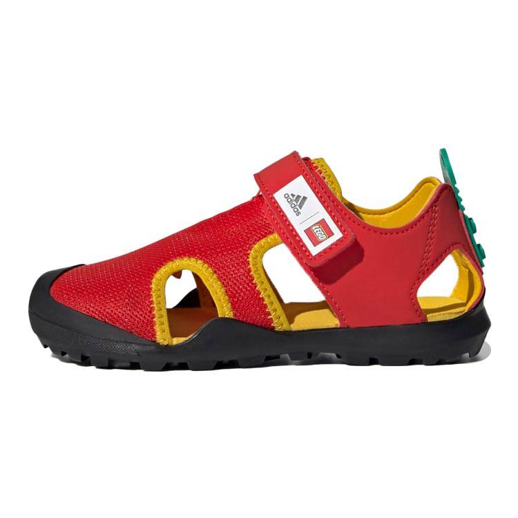 Adidas Lego X Сандалии для детей Captain Toey Низкие Сандалии для детей Красные H67471 34 red