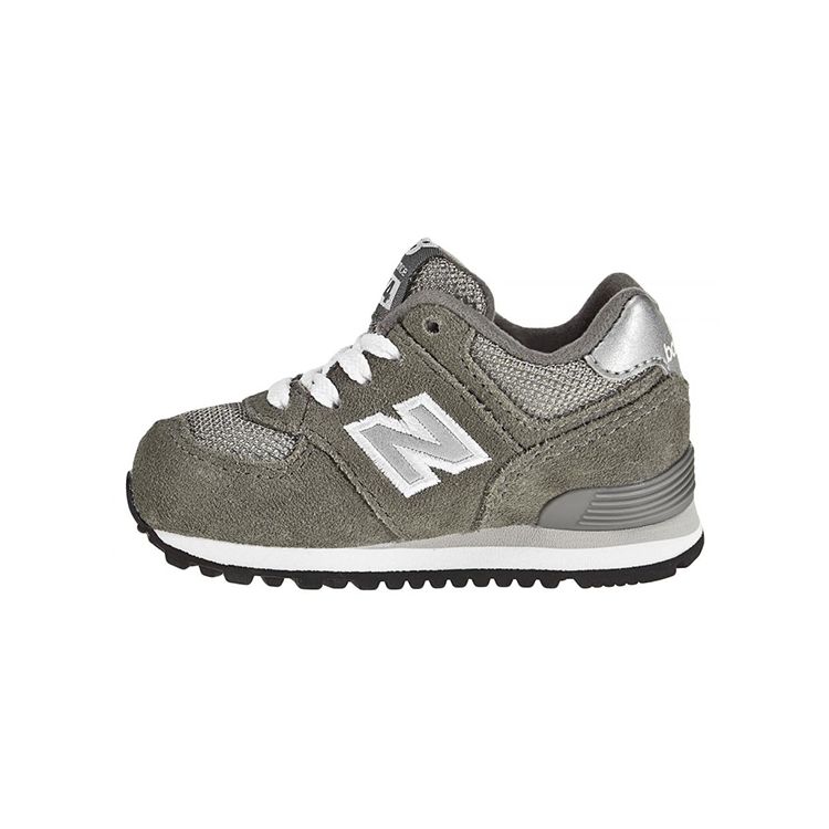 New Balance 574 Рюкзак для малышей Детские кроссовки Серый Серый KL574GSI 20 gray