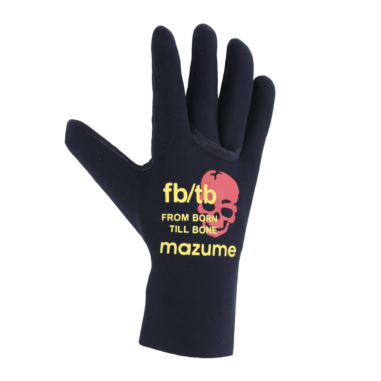 Перчатки неопреновые Mazume 650 MZGL-F650-08 Черный x Желтый L black