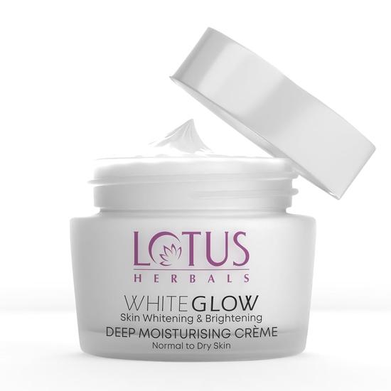 Lotus Herbals WhiteGlow Deep Moisturising cream, SPF 20, Крем для лица для сухой кожи, 60 г white Vedic India