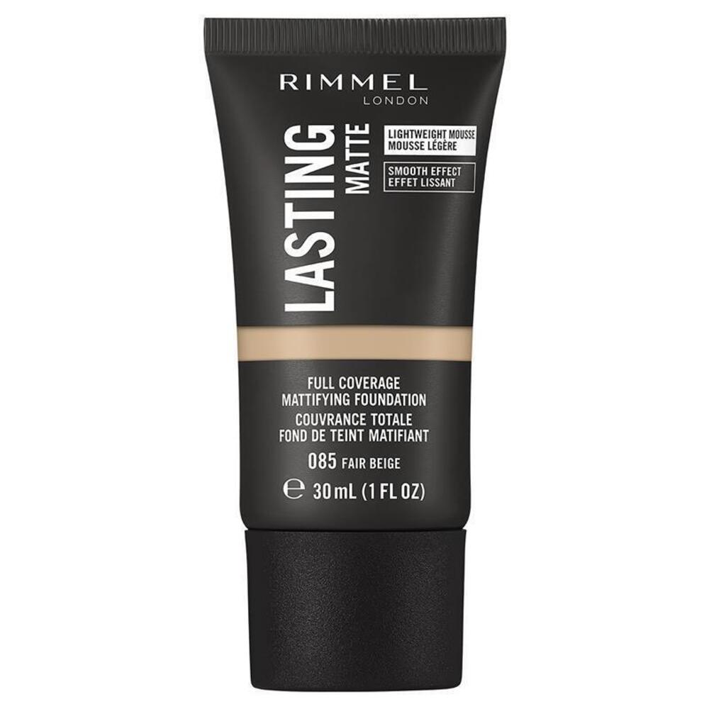 Rimmel Lasting Matte Тональный крем 085 Светло-бежевый gray BeautyGlam