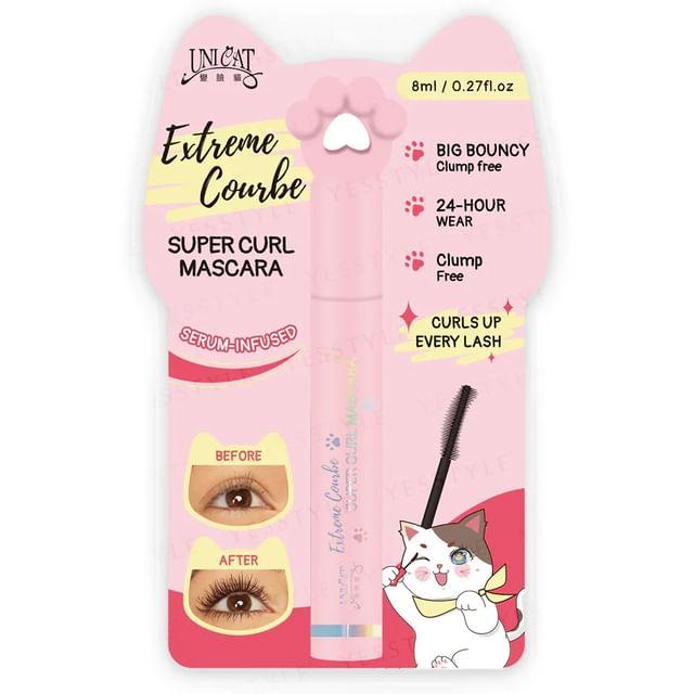 UNICAT - Тушь для ресниц Super Curl Black white Beauty Luxe