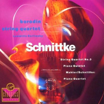 CD ALFRED SCHNITTKE, GUSTAV MAHLER, BO - String Quartet No. 3, Piano Quintet 077775904024 Virgin Classics 1991 Japan Classical Used RecordCityJP