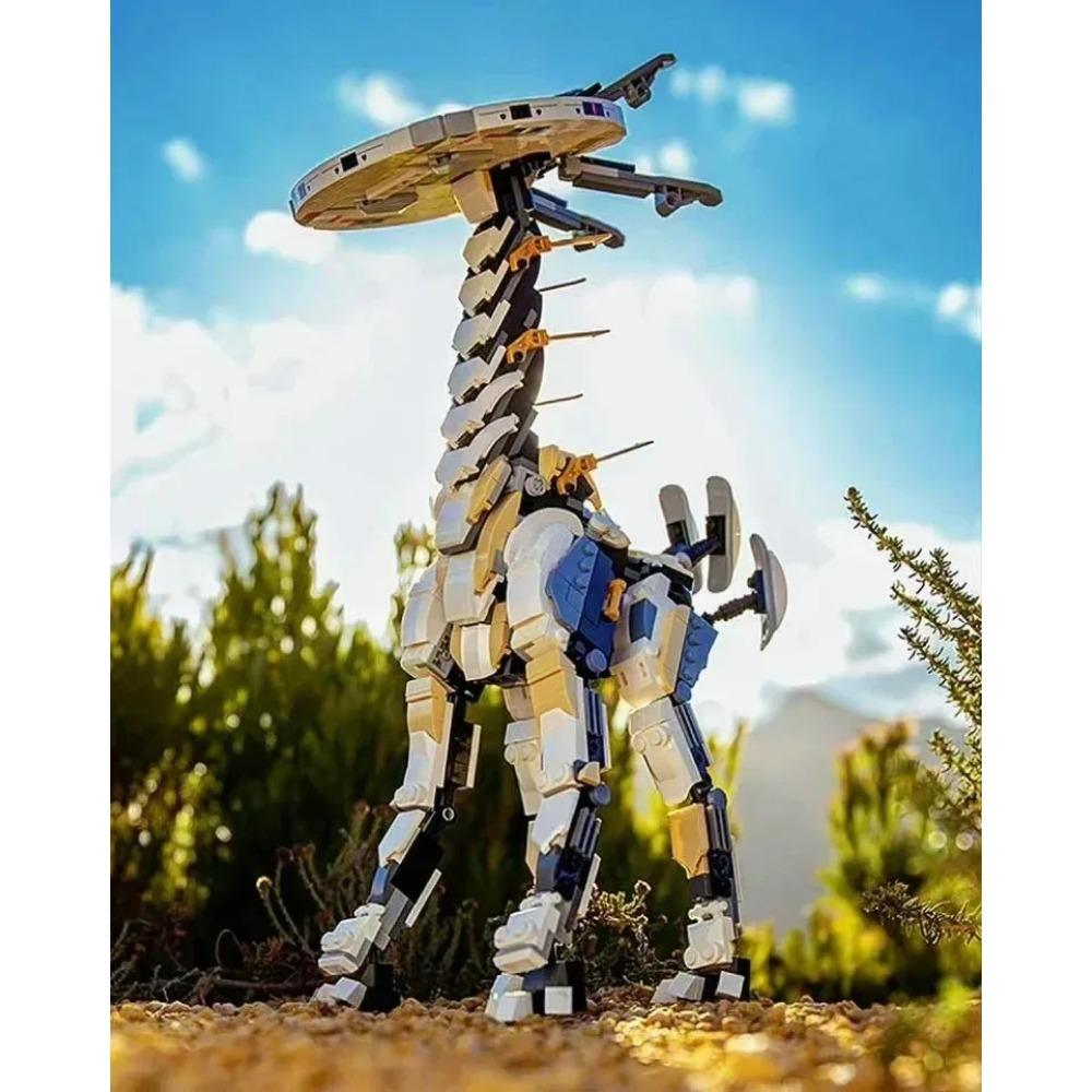 Новые 1222 детали конструктора Horizon Monster Long-necked Beast 76989 детские DIY подарки игрушки для мальчиков white MINI1