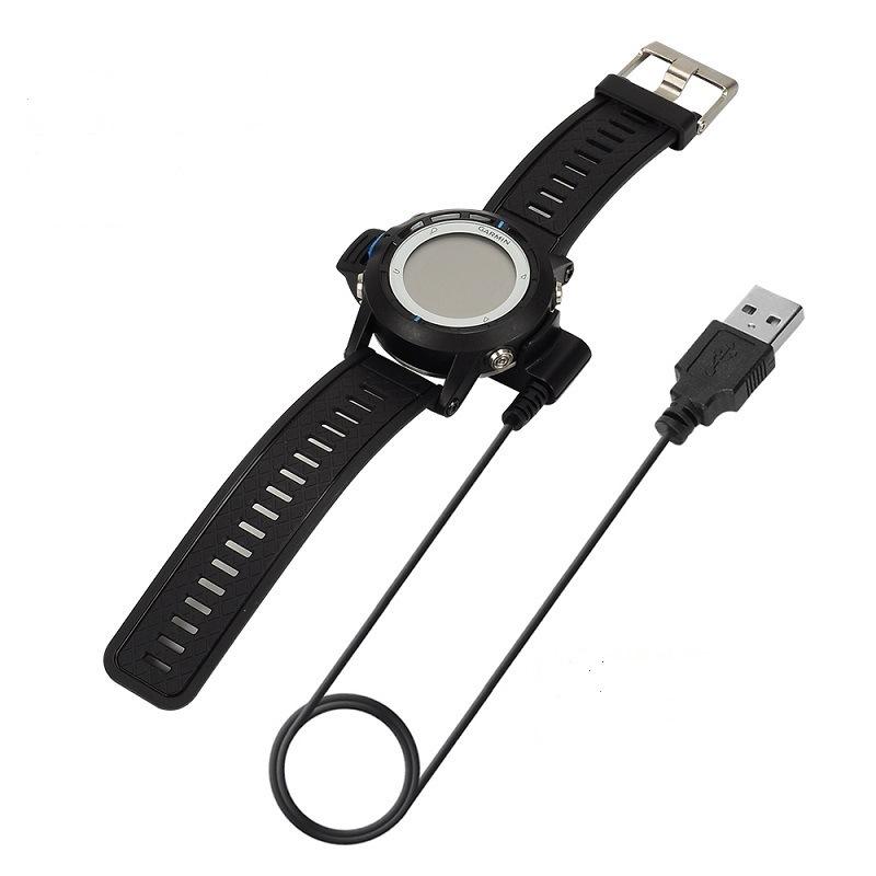 Зарядный кабель для Garmin Garmin Fenix2 Smart Watch, кабель для передачи данных D2 Bravo, зарядная док-станция для часов чёрный POTAN MUSIC