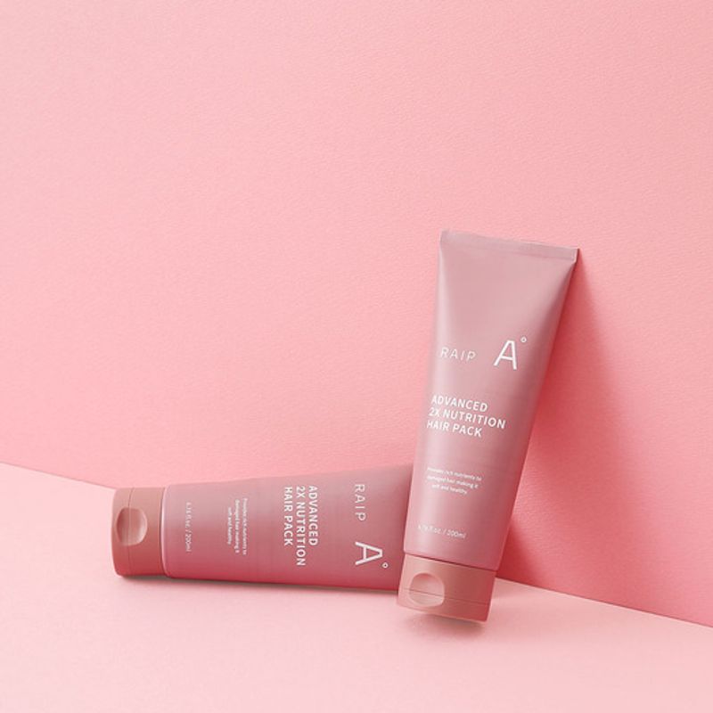 LIP ADVANCE 2X Питательная протеиновая маска для волос 200 мл Восстановление экстремально поврежденных волос Гель LPP Питание Самостоятельная клиника gray RAIP