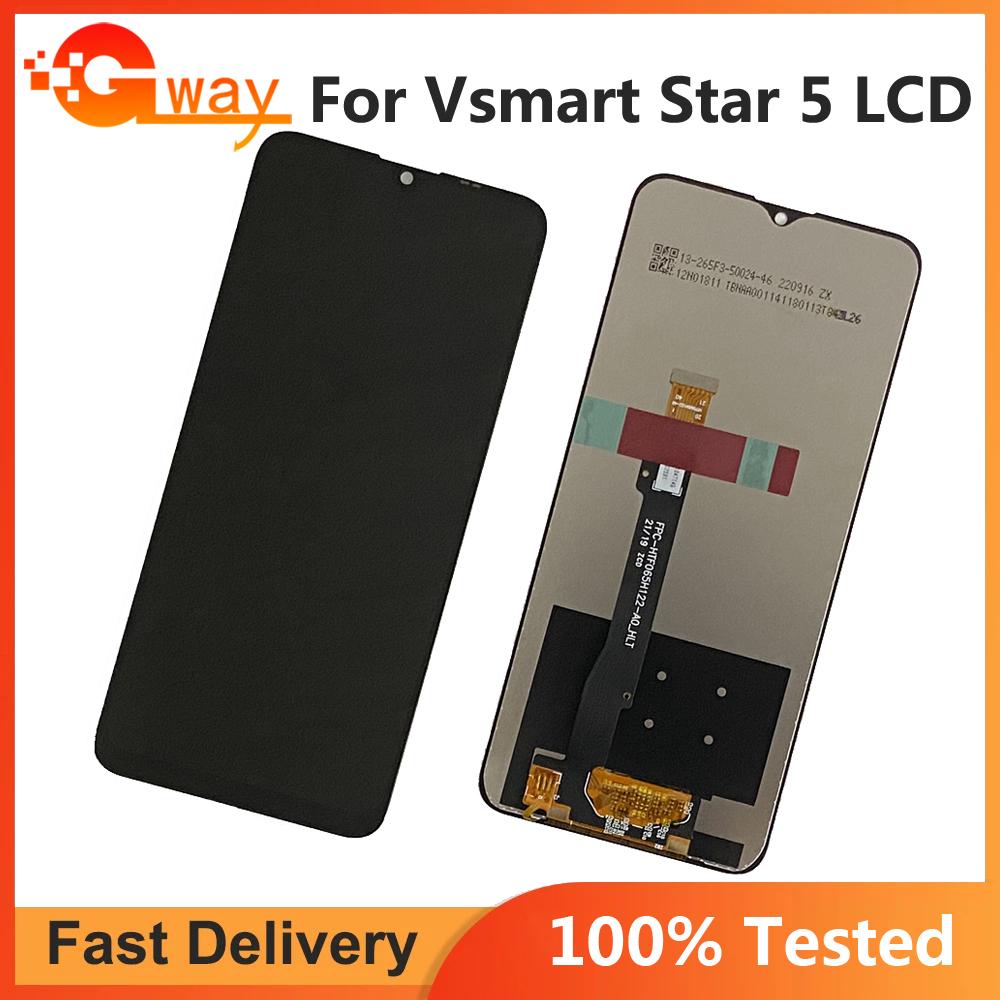 LCD Screen and Digitizer Full Assembly For Vsmart Star 5 gray Gway Phone-Spare Parts