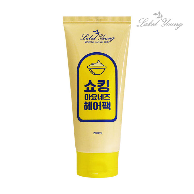 Шокирующая майонезная маска для волос yellow Label Young