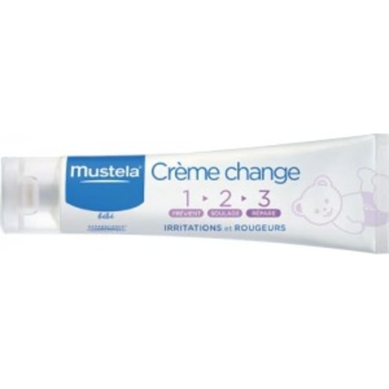 Mustela Bebe Vitamin Barrier Diaper Cream 100ml gray