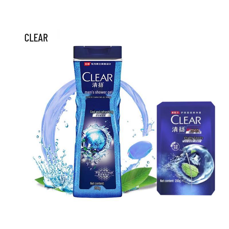 Набор Clear Men Y21 Шампунь и Гель для душа для контроля жирности blue JDST online