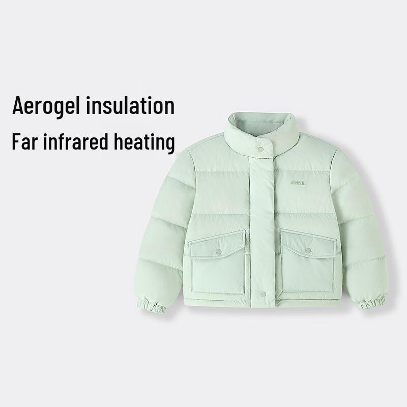 Женская плотная короткая пуховая куртка Annair 2025 Зима 150 white JDST online