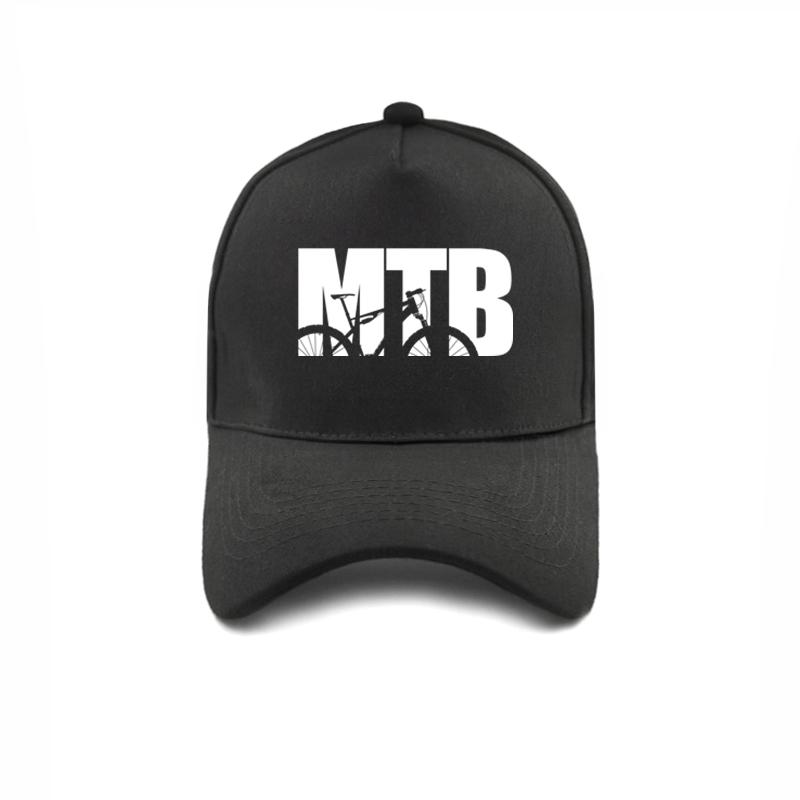 MTB Mountain Bikes Baseball Caps Adjustable Snapback Cap Unisex Women Fashion Cool Ride Mountains Bicycle Hats MZ-240 Adjustable black KUNS CAP