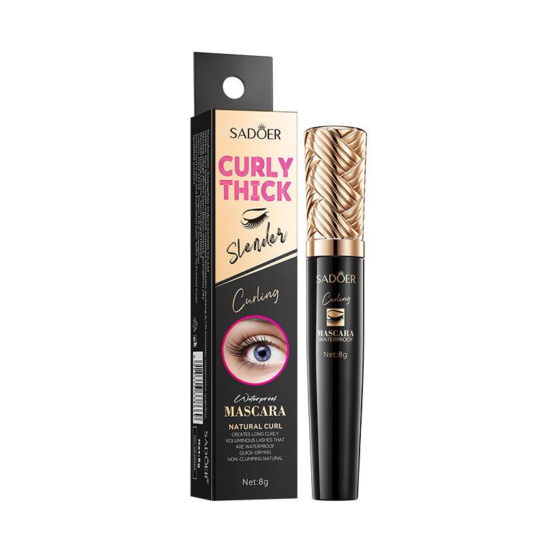 Водостойкая тушь для ресниц SADOER Volume Defining Makeup Lash Curl black Gelscinta