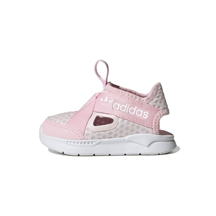 Adidas Originals 360 Сандалии Удобные Универсальные Нескользящие Амортизирующие Прочные Средней Высоты Детские Сандалии Сандалии для Малышей Розовый Белый FZ5620 21 white