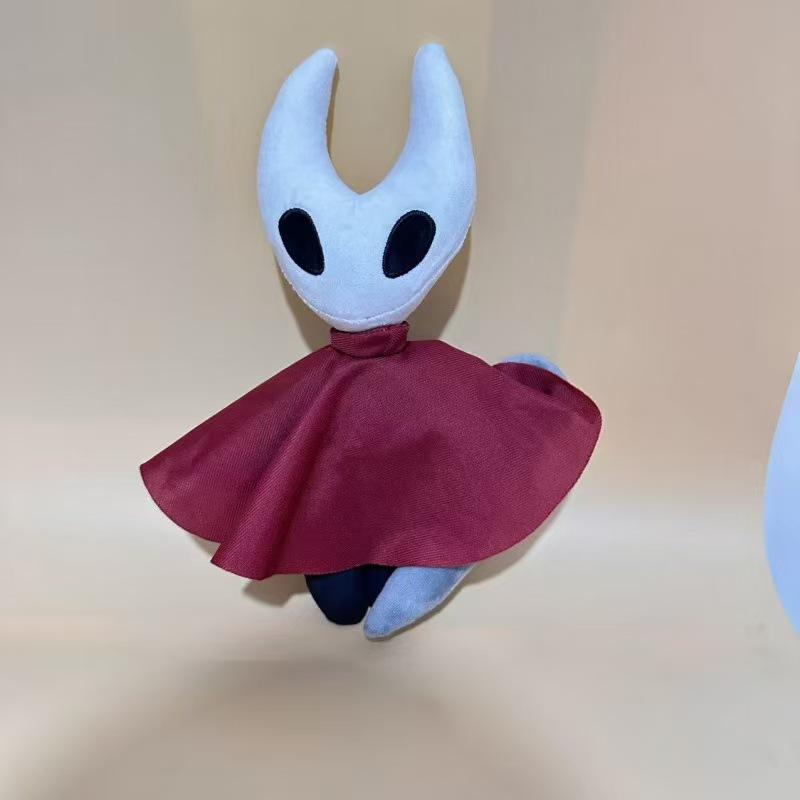 Игра Hollow Knight Плюшевая игрушка Мягкая набивная кукла для детей Мальчиков Рождественский подарок красный Fashnics