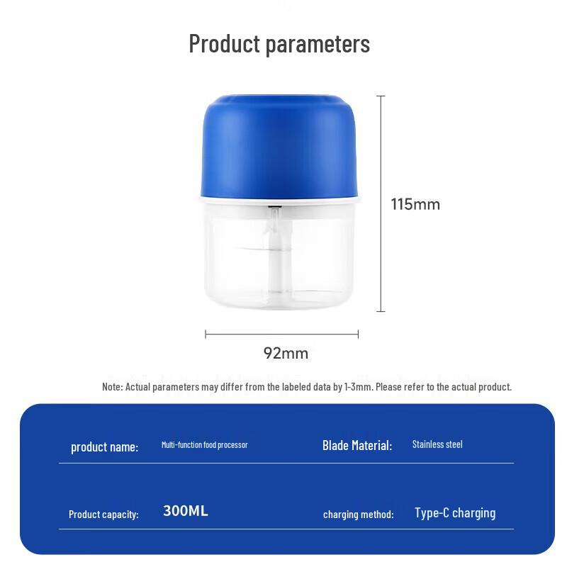 Мини-измельчитель продуктов Debo blue JDST online