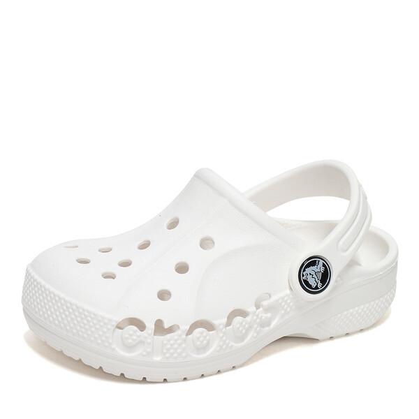 Детские сандалии-шлепанцы Crocs Белые 207012 100 207012100/130mm(C6) white