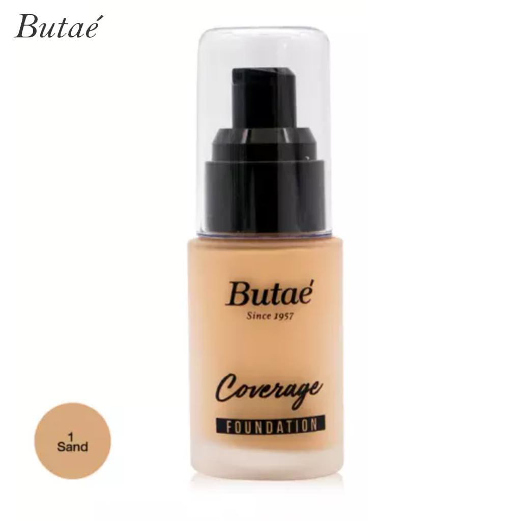 Тональный крем Butae Coverage No.01-06 30 г - Тайская косметика для макияжа 01 Sand black