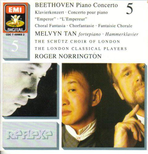 CD LUDWIG VAN BEETHOVEN - MELVYN TAN,  - Piano Concerto No. 5, Etc CDC7499652 EMI Digital 1990 US Classical Used RecordCityJP