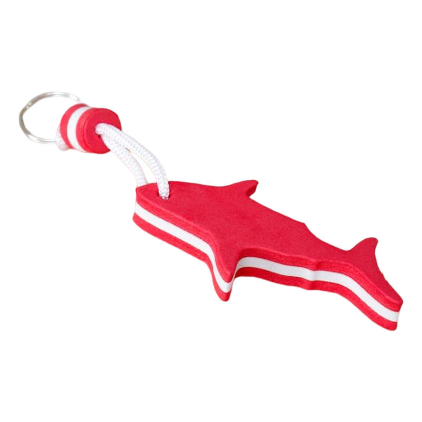 Практичный плавающий брелок в форме рыбы с ярким цветом для водных видов спорта и активного отдыха, брелок-буй для серфинга красный Three Body