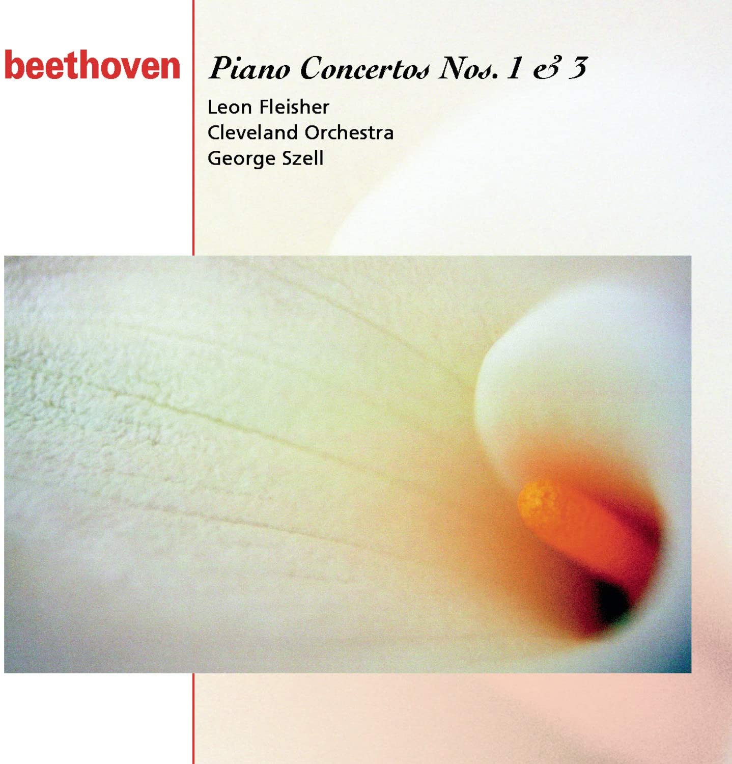 CD BEETHOVEN, FLEISHER, SZELL; CLEVELA - Piano Concerti 1 & 3  SBK47658 Sony Classical Non Japan Classical Used beige RecordCityJP