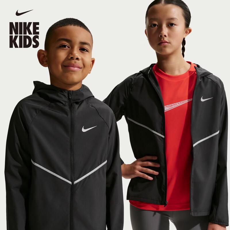 Детская водоотталкивающая куртка Nike Edition Год Лошади IO3389 135 XS brown